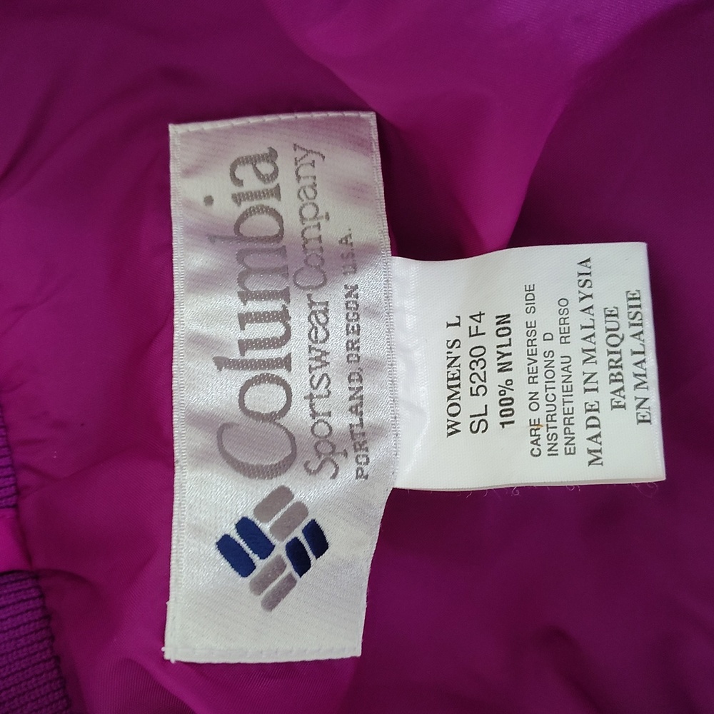 Columbia Sportswear Company Bugaboo Ski Jacket Vintage 1990's Size L - Picture 8 of 12